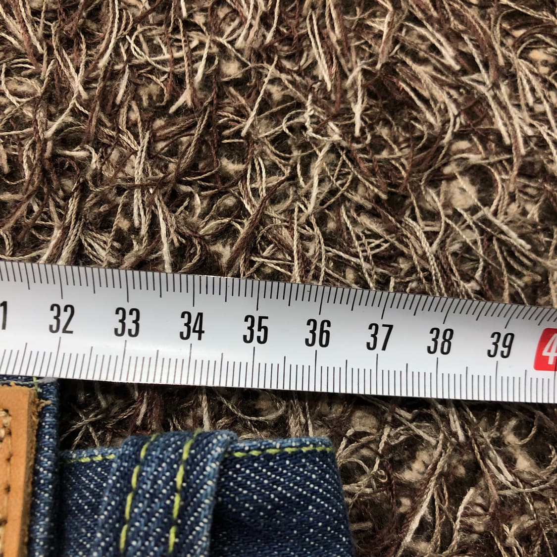 30 슈퍼드라이 디스 워싱 신치백 데님 팬츠 상품이미지7