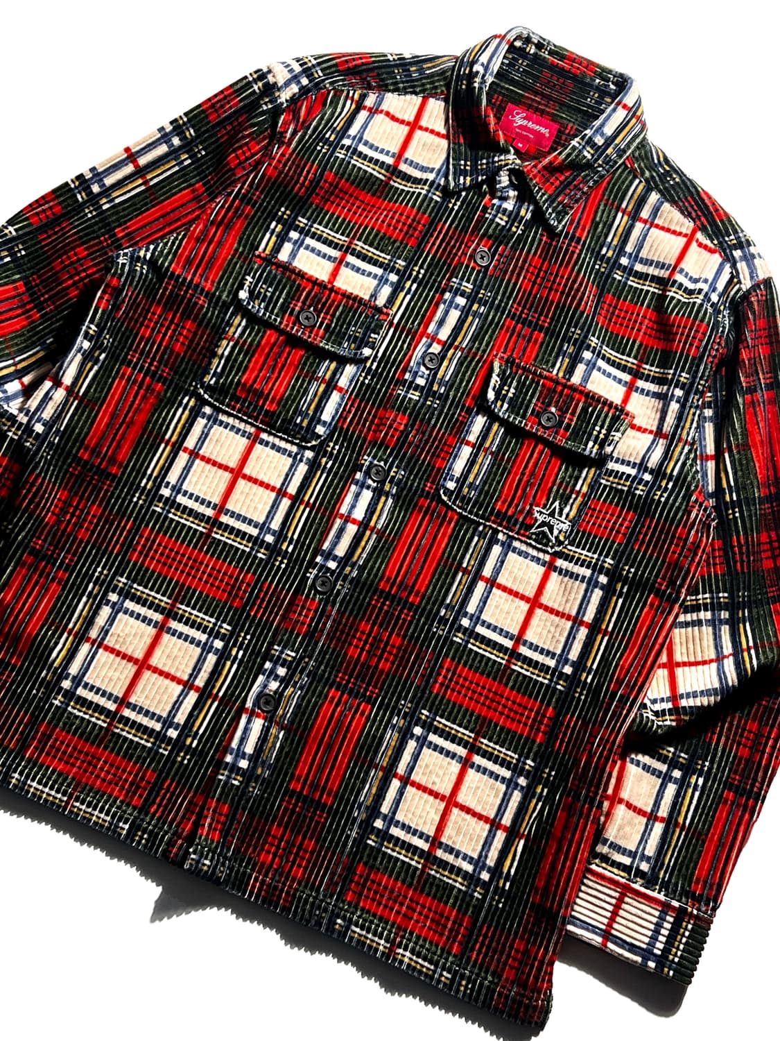 Supreme 20SS Corduroy Plaid Shirt 상품이미지2