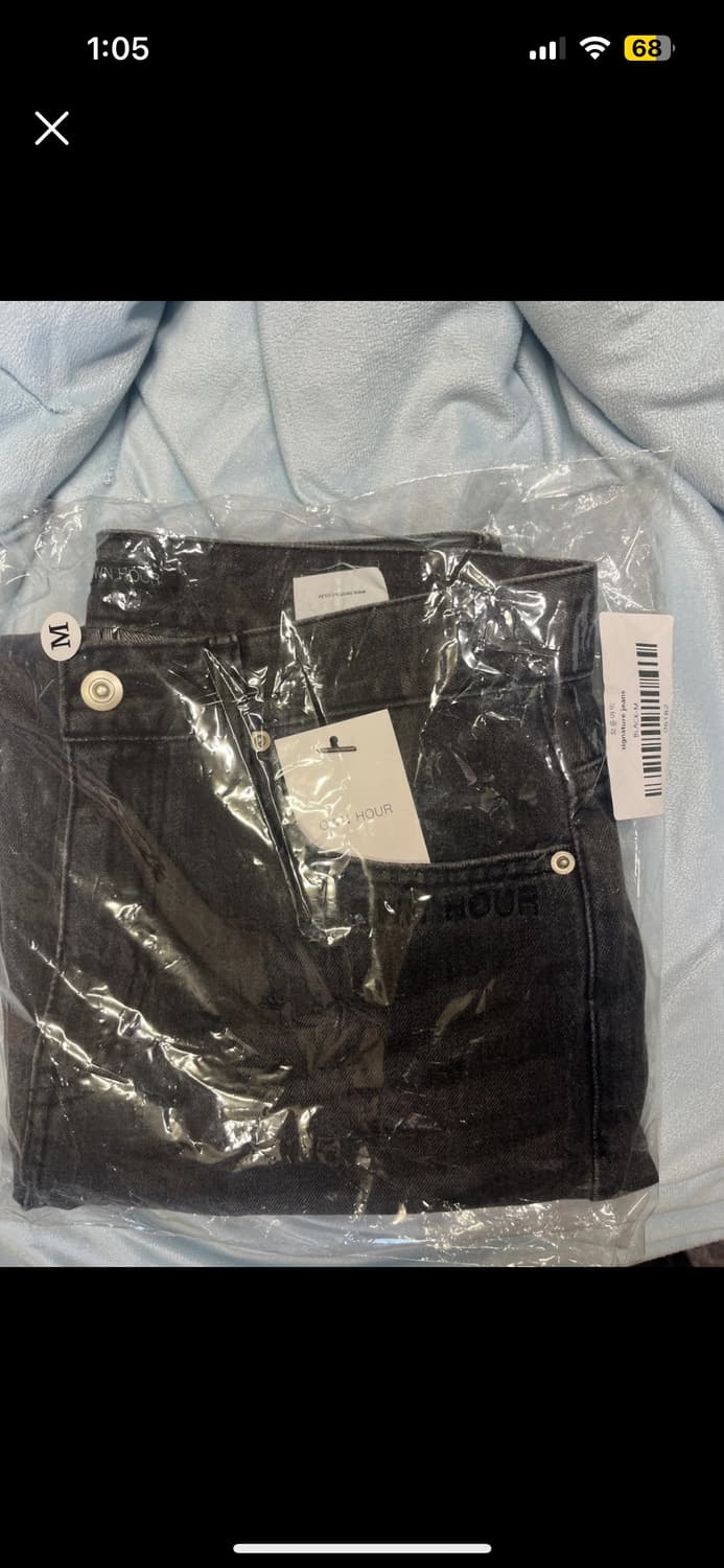 Own hour signature jeans (black gray) M사 상품이미지1