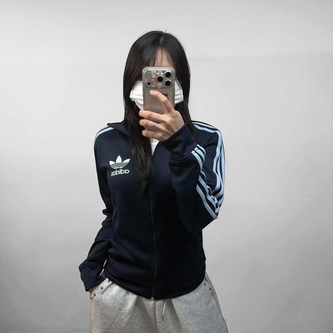 아디다스 유로파 트랙탑 져지 네이비 소라 상품이미지1