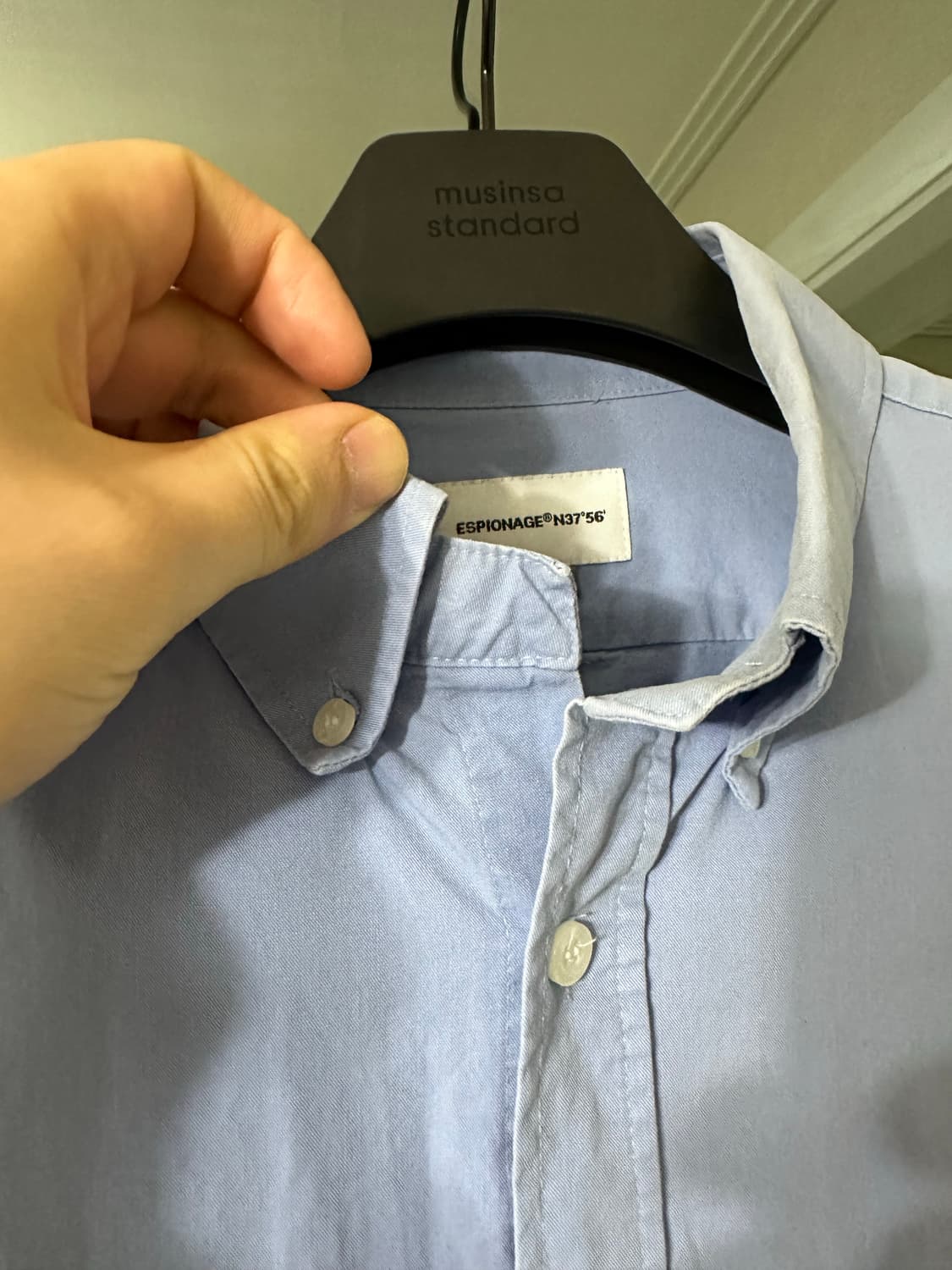 에스피오나지 릴렉스셔츠 블루 (L) 상품이미지2