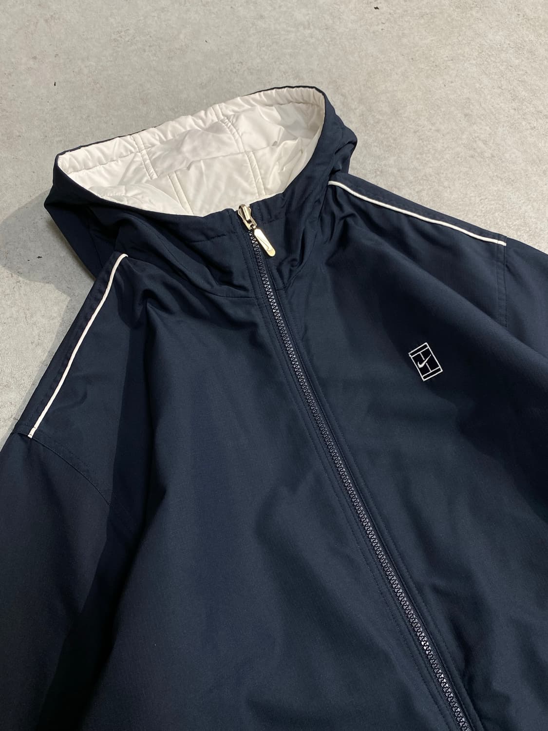 [XL] 00s Nike 나이키 리버서블 후드 자켓 상품이미지2