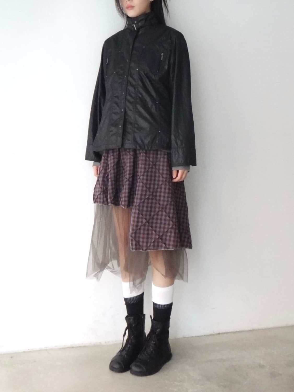 Buckle wind jacket / black 상품이미지5