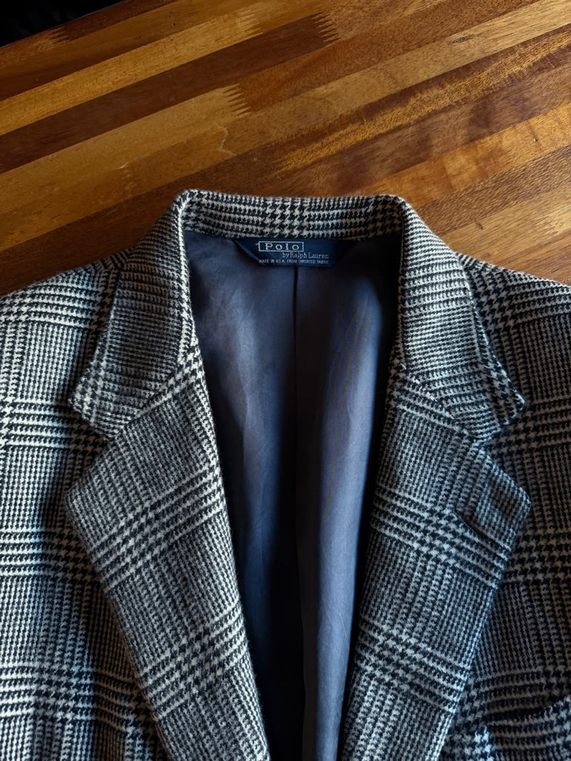 90s USA 메이드 폴로 랄프로렌 테일러드 자켓 100~103 상품이미지8