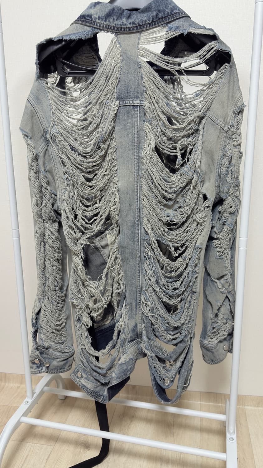 릭오웬스 점보데님워커자켓 새상품 상품이미지2