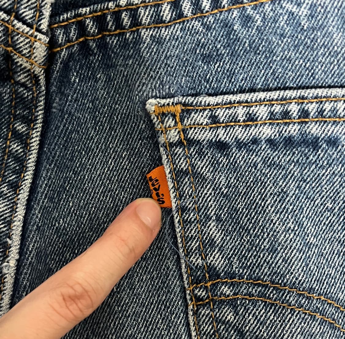 90’s Levis 550 Orange tab 상품이미지4