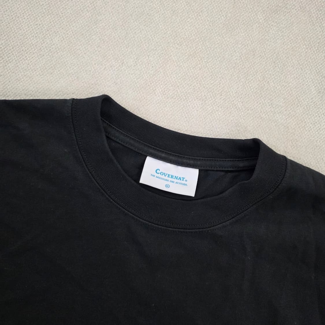 XL 커버낫 어센틱 로고 라운드 반팔티 0225J 상품이미지2