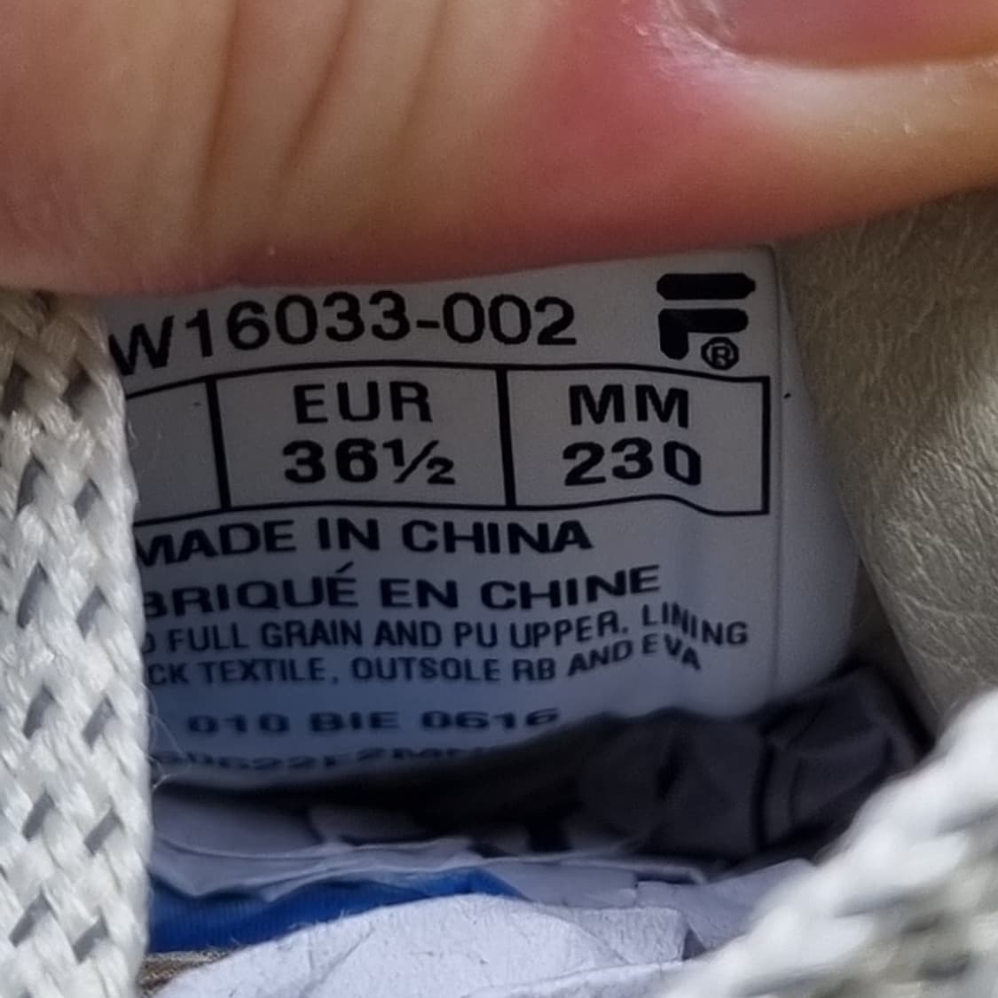 휠라 오리지널 휘트니스 운동화230 상품이미지6