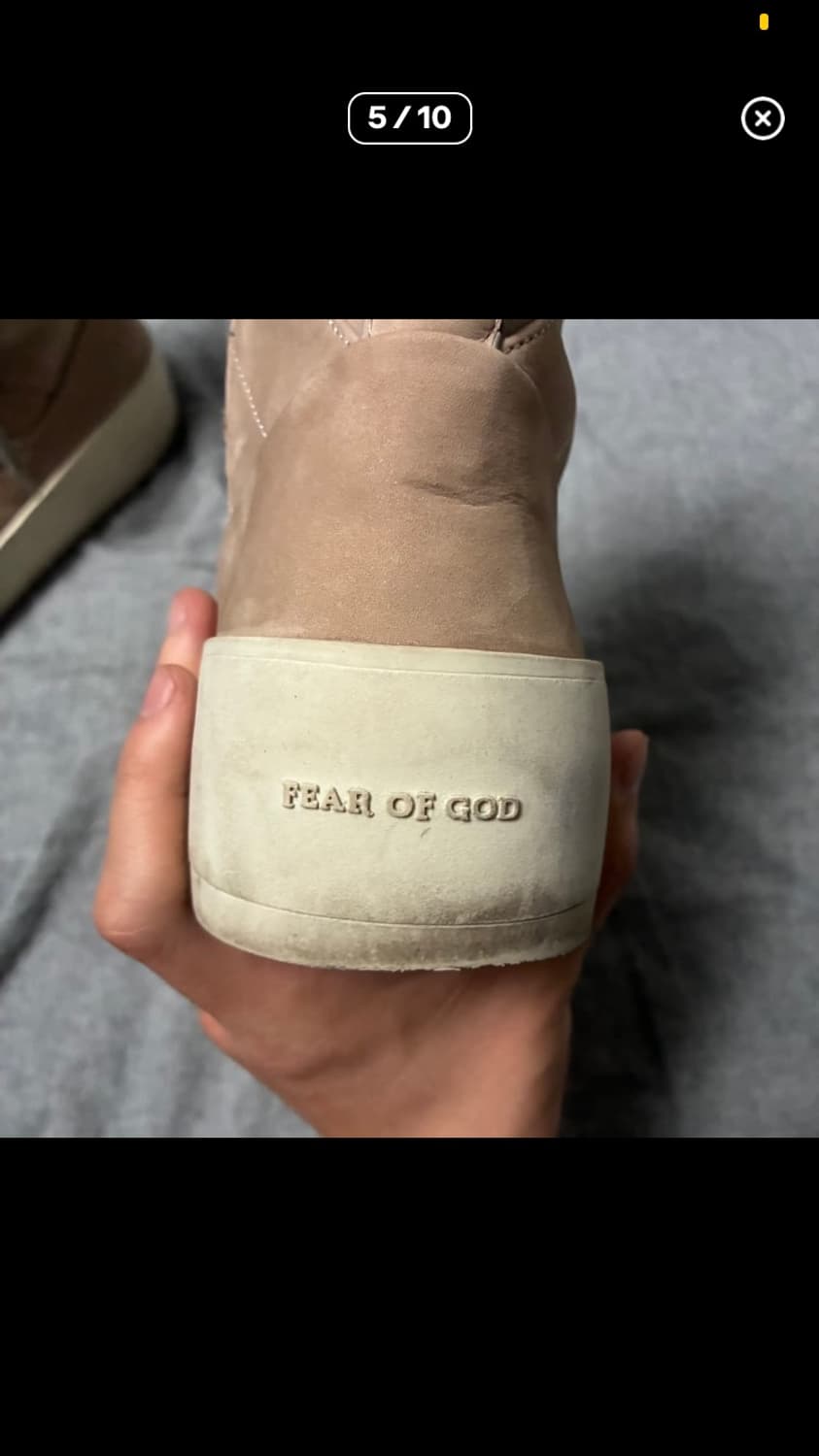 Fear of God 밀리터리 스니커즈 하이탑 상품이미지5