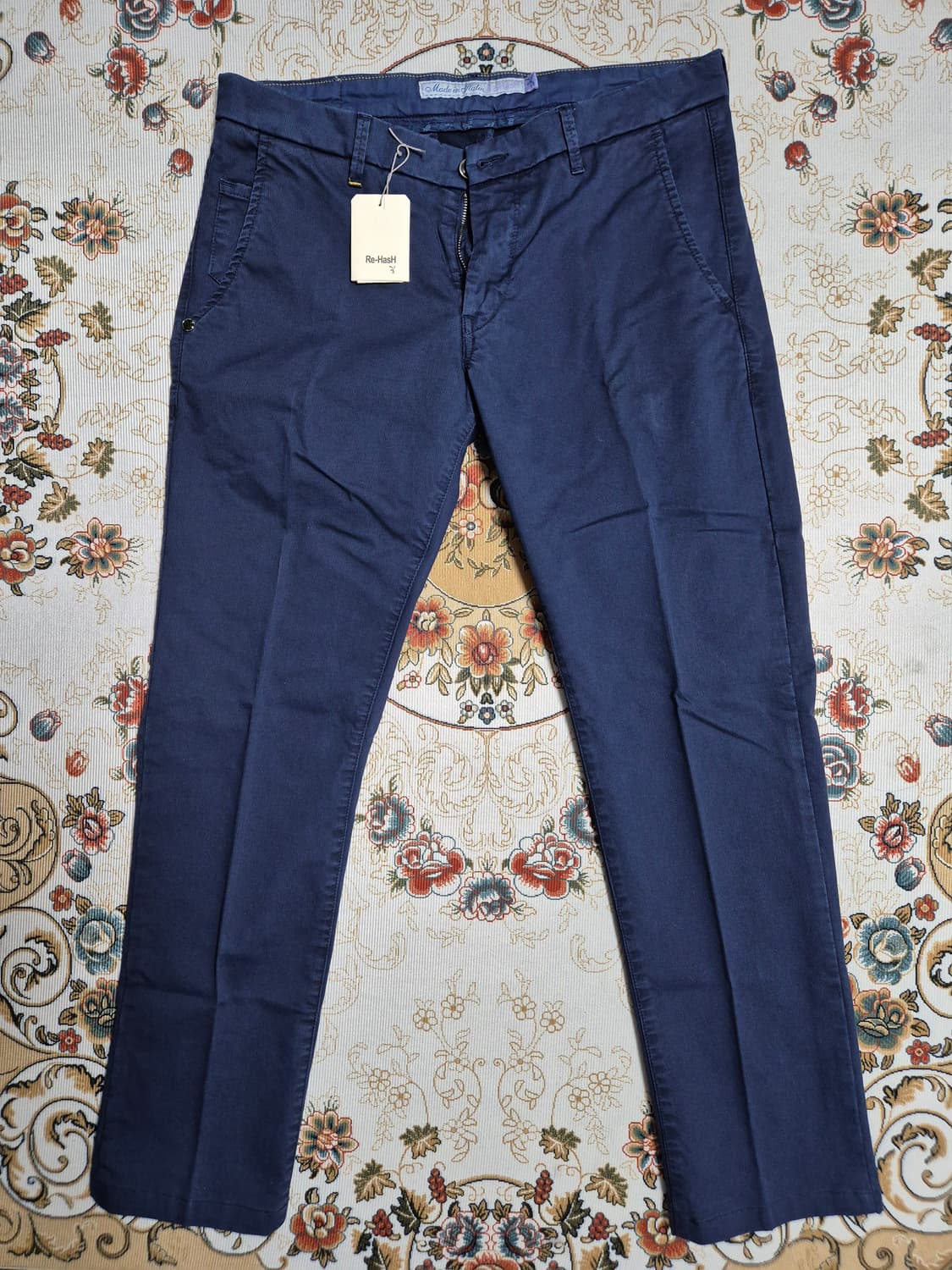 이태리 리하시(RE-HASH) 면바지/34 상품이미지1