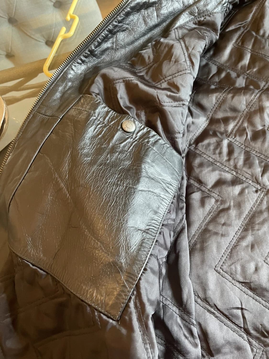 올드 갭 리얼 레더 자켓 상품이미지4