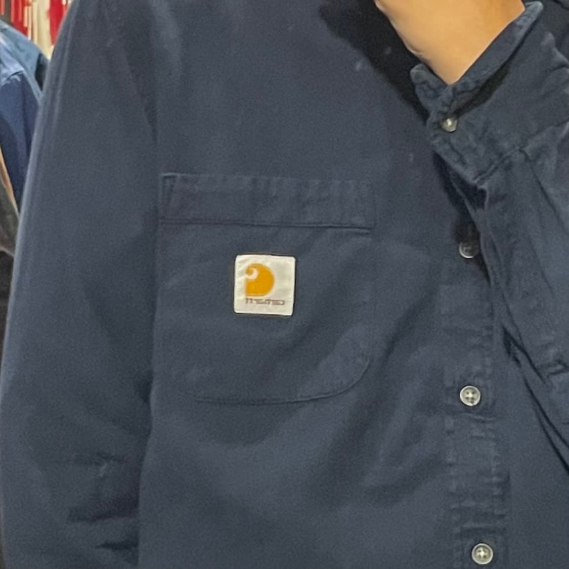 [IM] carhartt 칼하트 사파이어블루 긴팔셔츠 상품이미지6