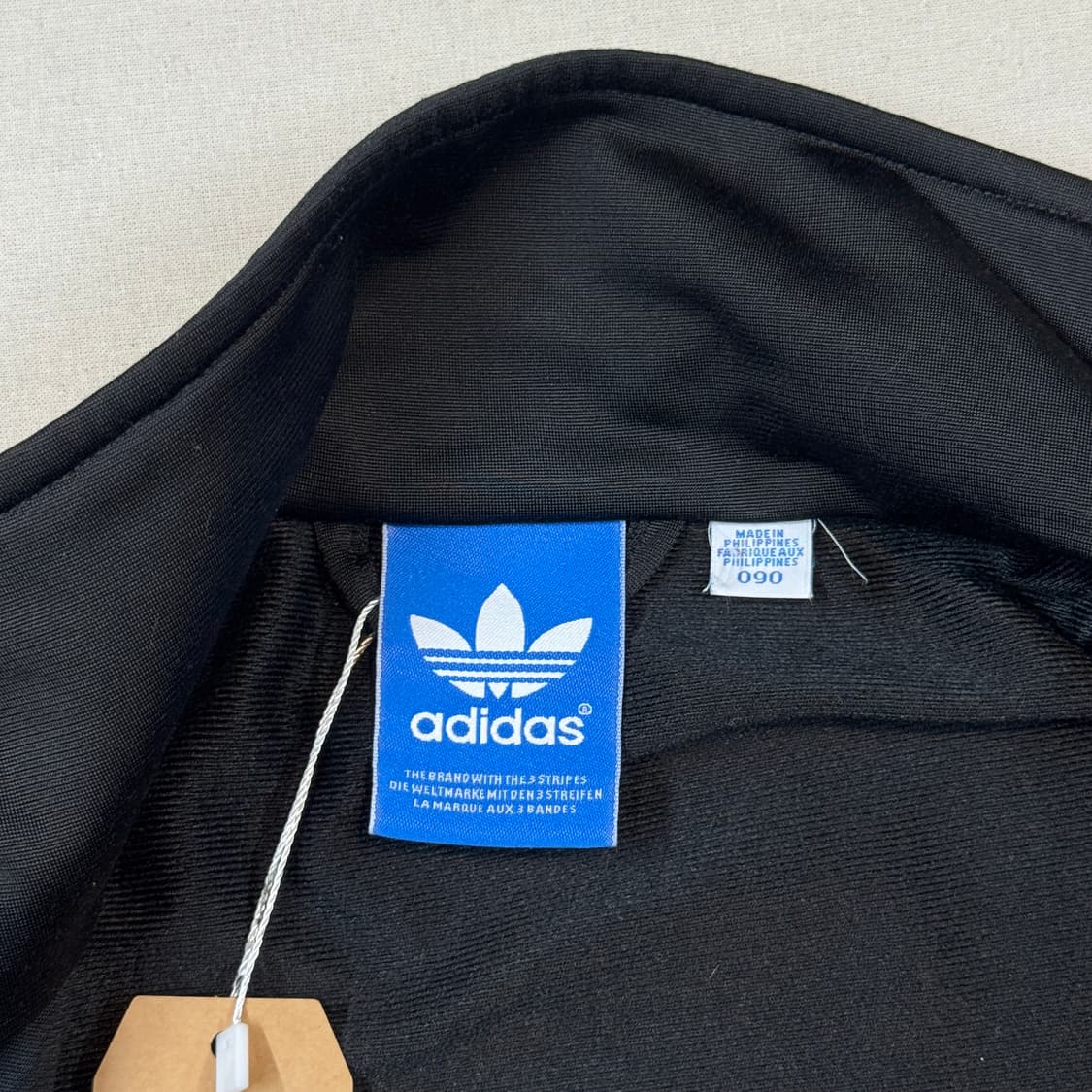 90) 아디다스 파이어버드 삼선 져지 트랙탑 집업 블랙 A91 상품이미지7
