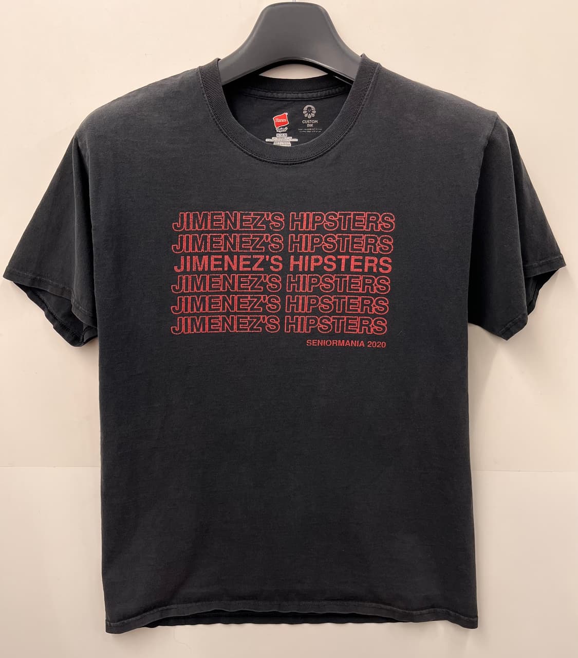 헤인즈 Hanes Jimenez's Hipsters 반팔 티셔츠 M 상품이미지1