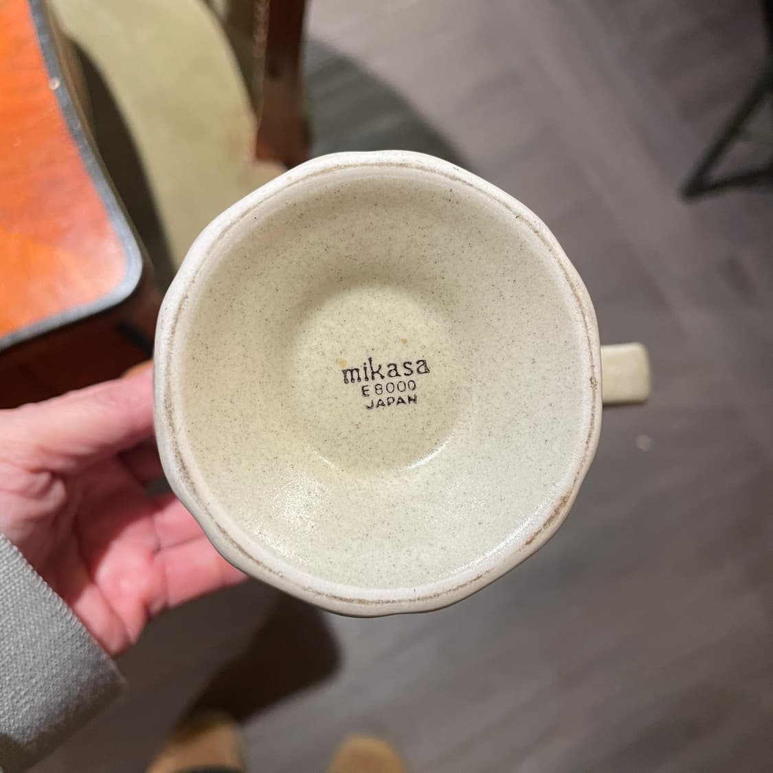 브라운 그라데이션 빈티지 고블렛 컵 상품이미지5