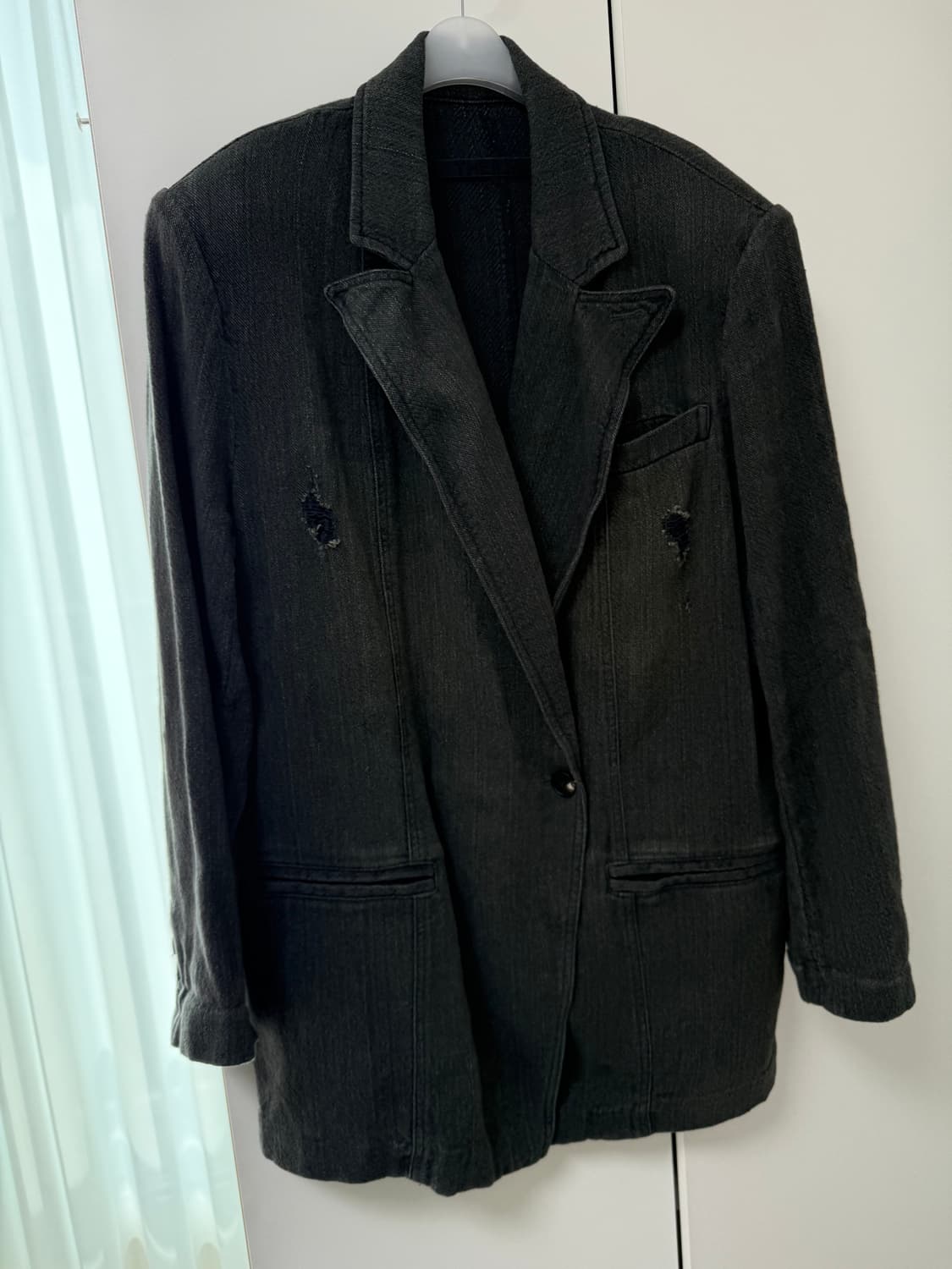 더일마 빈티지 린넨 자켓 상품이미지2