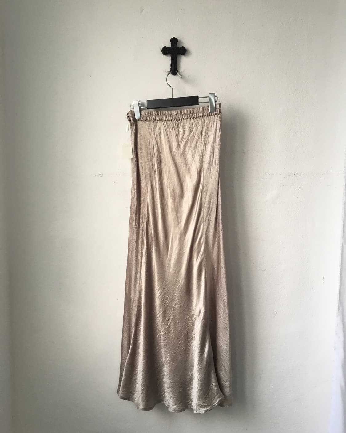 Glossy long skirt 상품이미지4