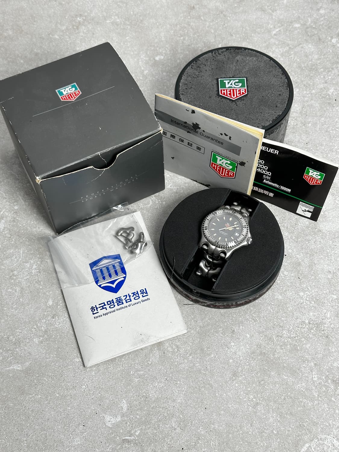 태그호이어 s/el 프로페셔널 200M 빈티지 다이버 워치 상품이미지1