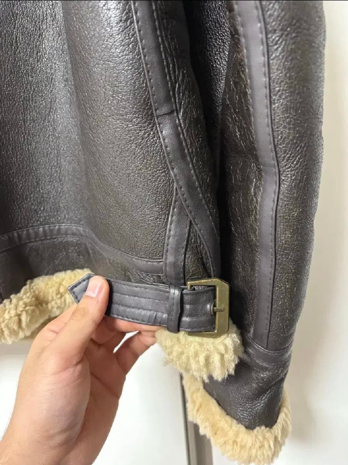 B-3 무스탕 100 상품이미지6