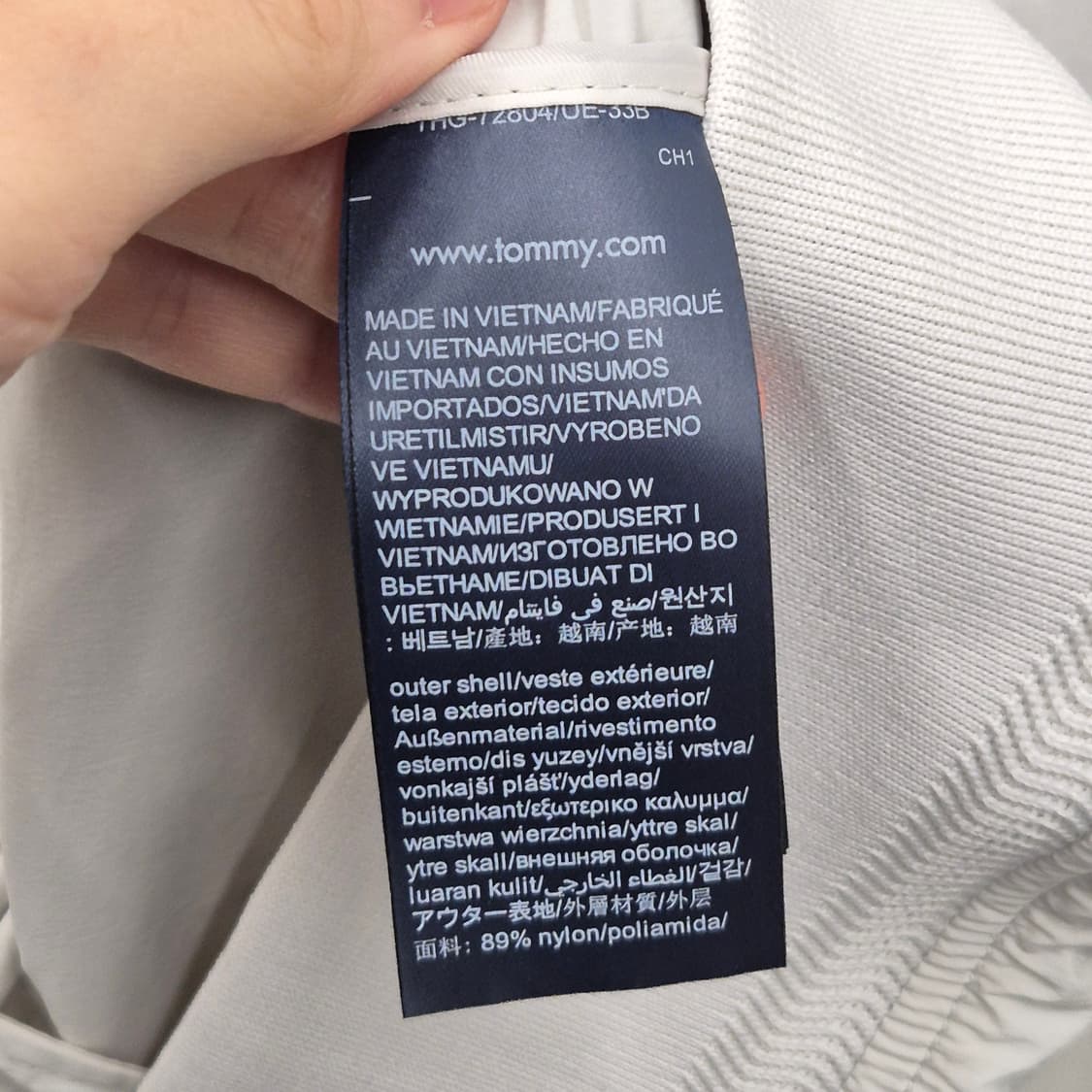 타미힐피거 라이트웨이트 봄버 자켓 L 상품이미지5