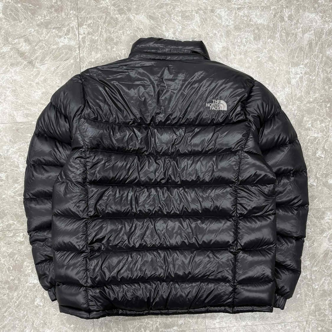 노스페이스 구스다운 빅사이즈 블랙 패딩 자켓 점퍼(110) 상품이미지2
