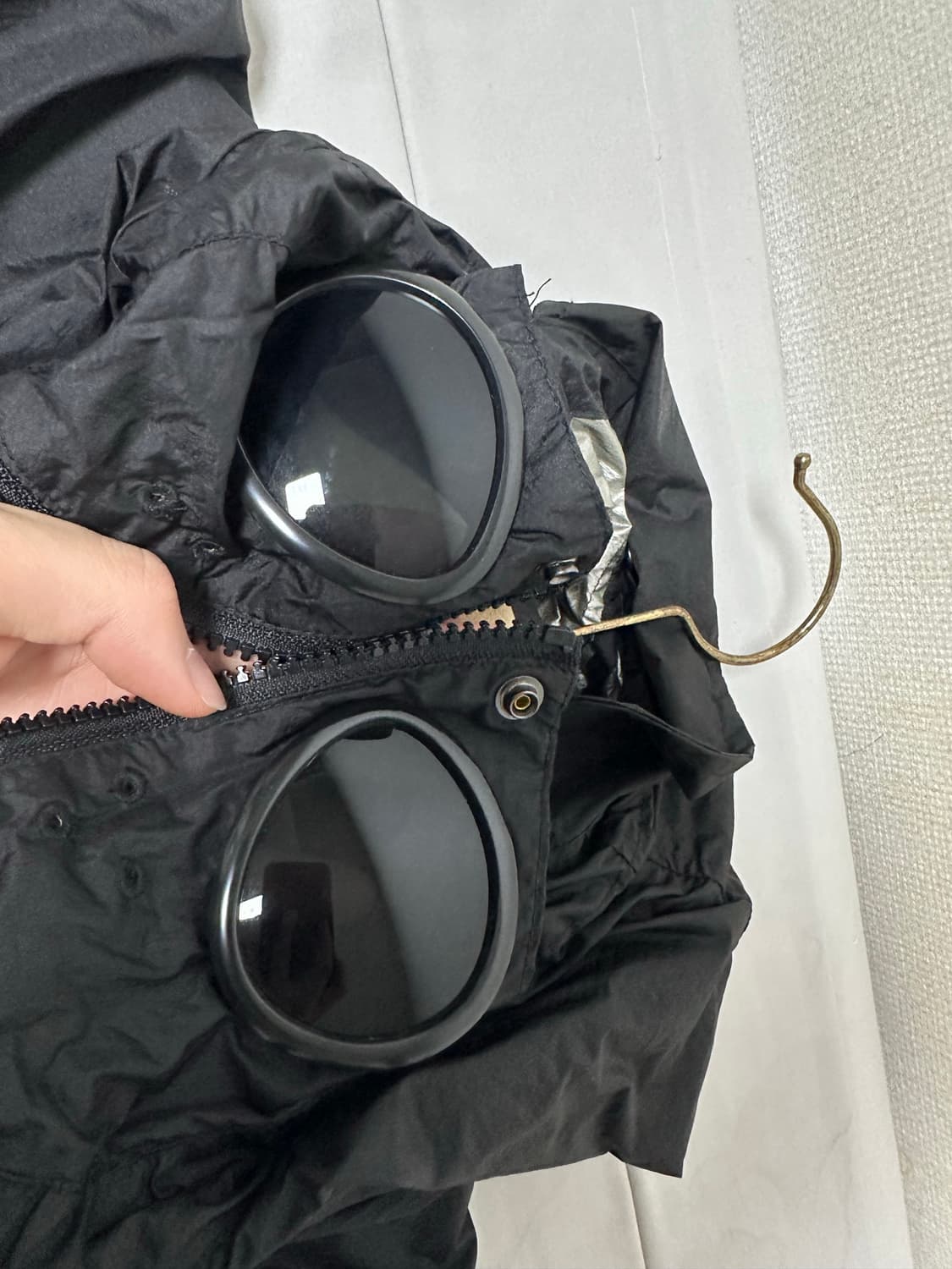 (정품) cp 컴퍼니 x 아디다스 콜라보 익스플로러 후드 고글 바람막이 상품이미지3