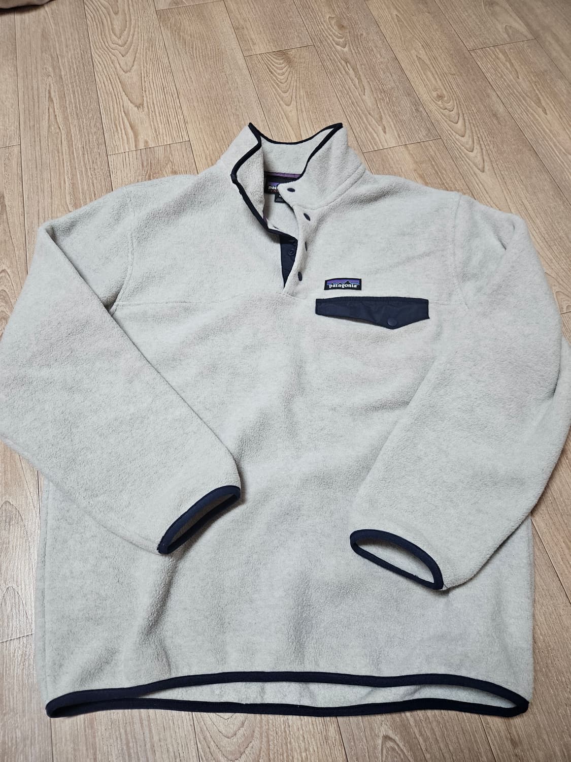 파타고니아 신칠라 25551 라이트웨이트 오트밀 헤더 플리스 후리스 상품이미지1