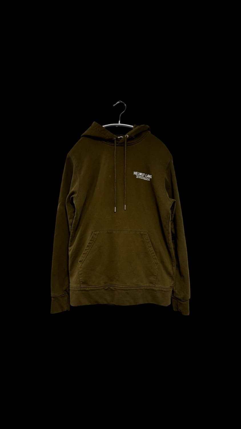 헬무트랭 로고 후드티 상품이미지1