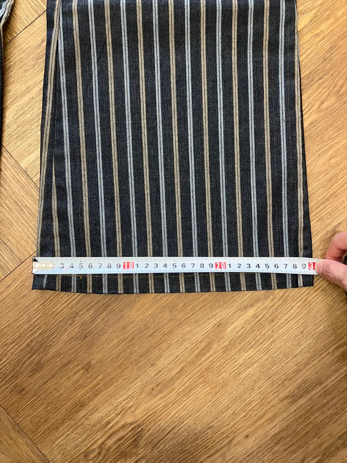 N9 kesson 스트라이프 웨스턴 부츠컷 팬츠 상품이미지7