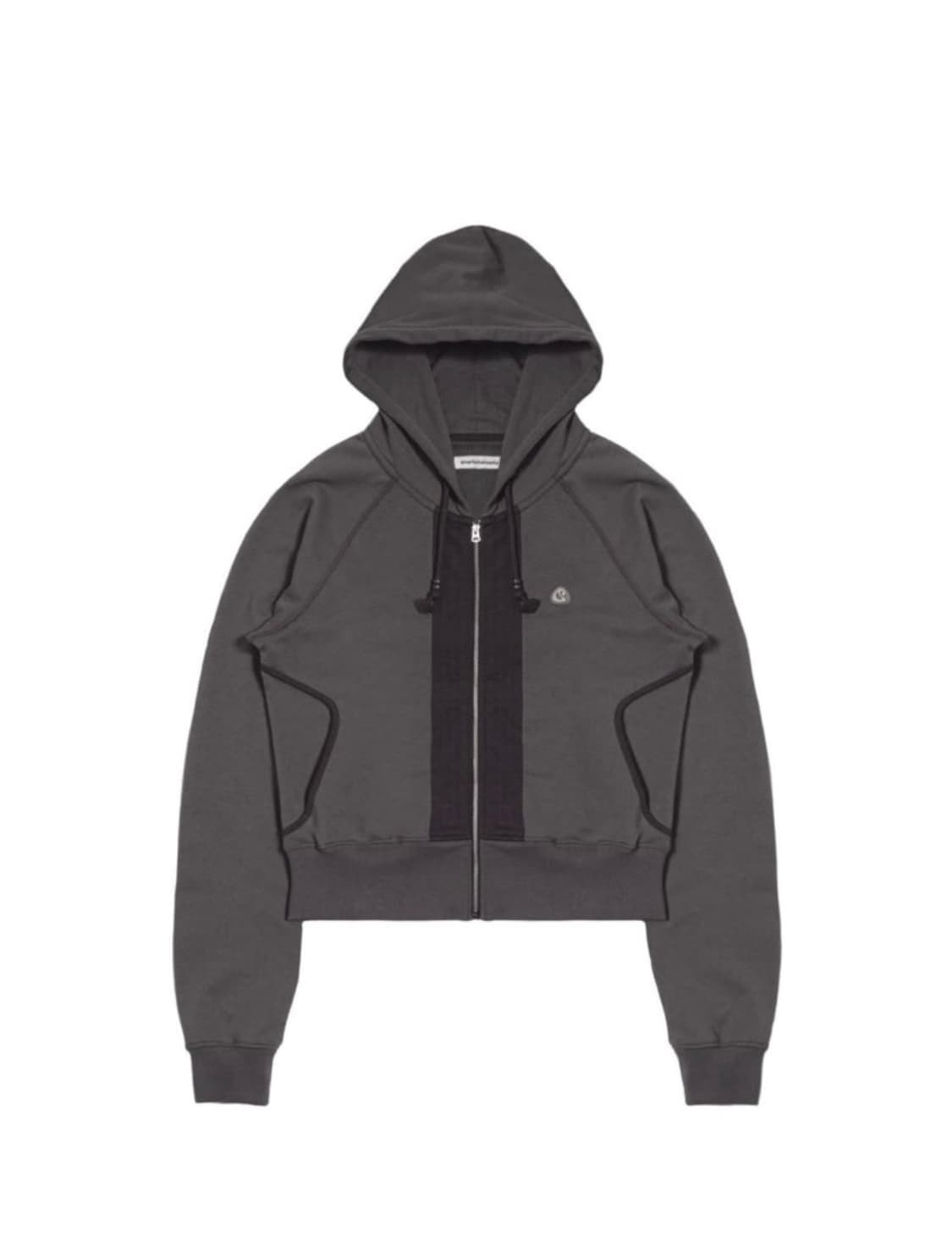 스마트어반유즈풀 코이세이오 퍼커링 후드집업 차콜 상품이미지1