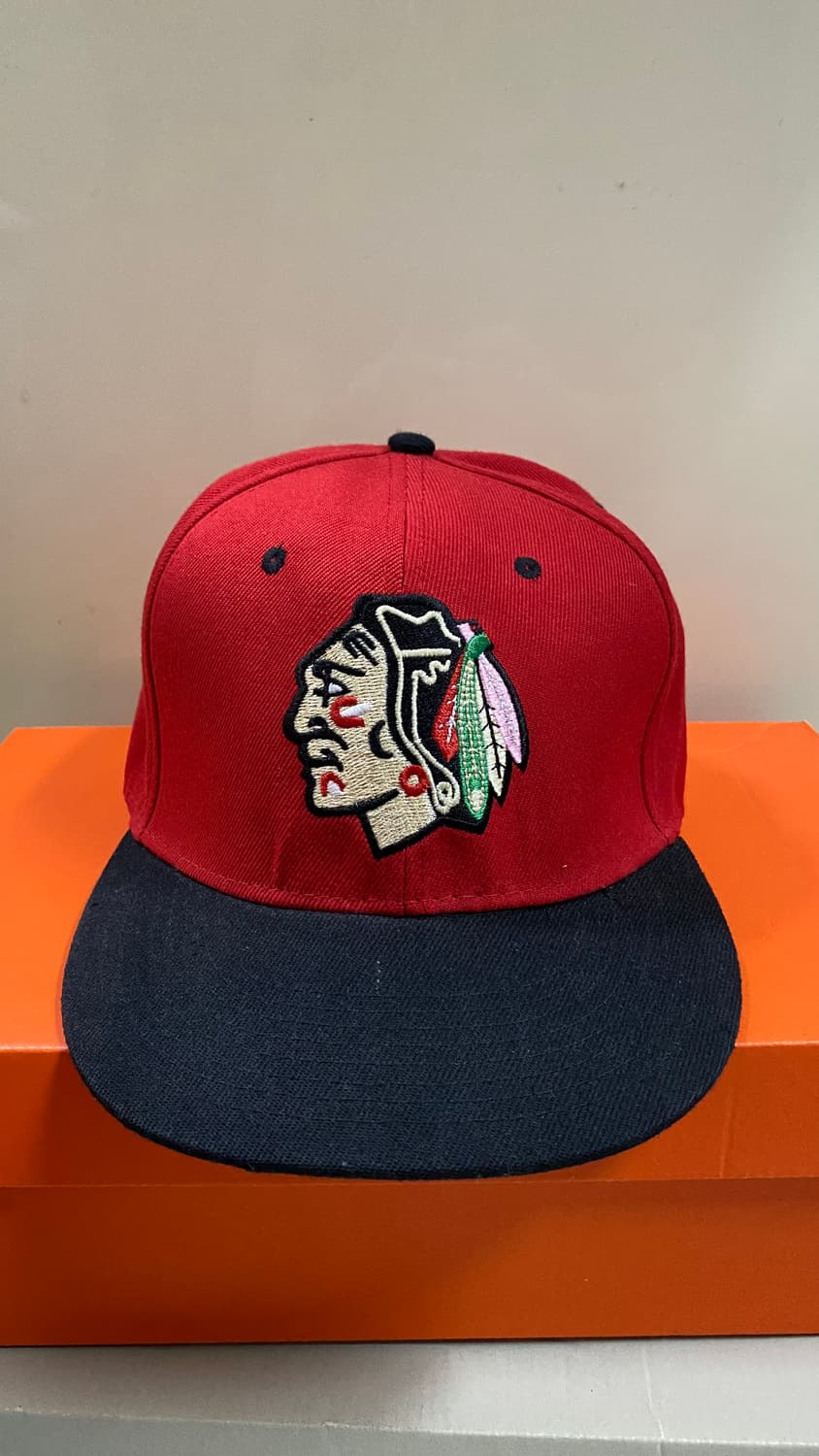 TI$A CHICAGO BLACKHAWKS INDIAN NHL 스냅백 상품이미지1