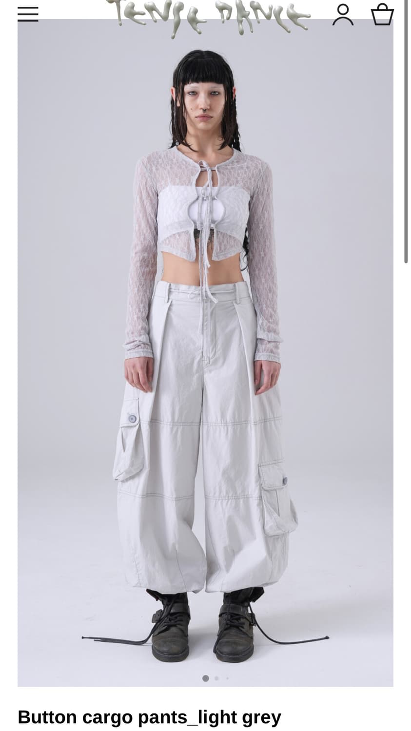 텐스댄스 카고조거팬츠 상품이미지1