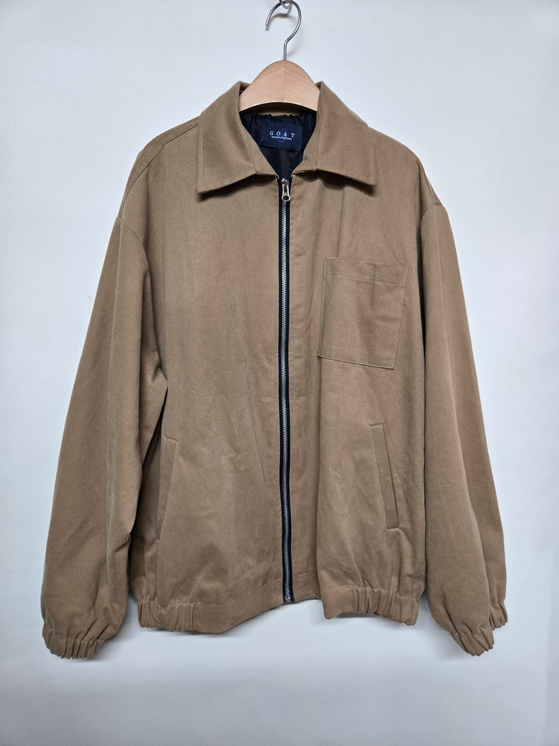 GOAT 카키 브라운 짚업 자켓XL 상품이미지1