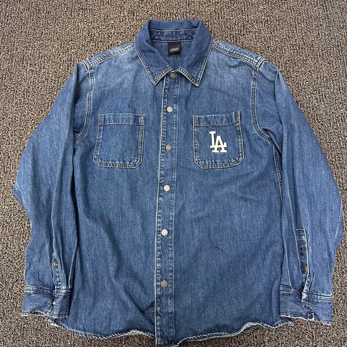MLB 엠엘비 데님 청셔츠 자켓 95(M) 상품이미지1