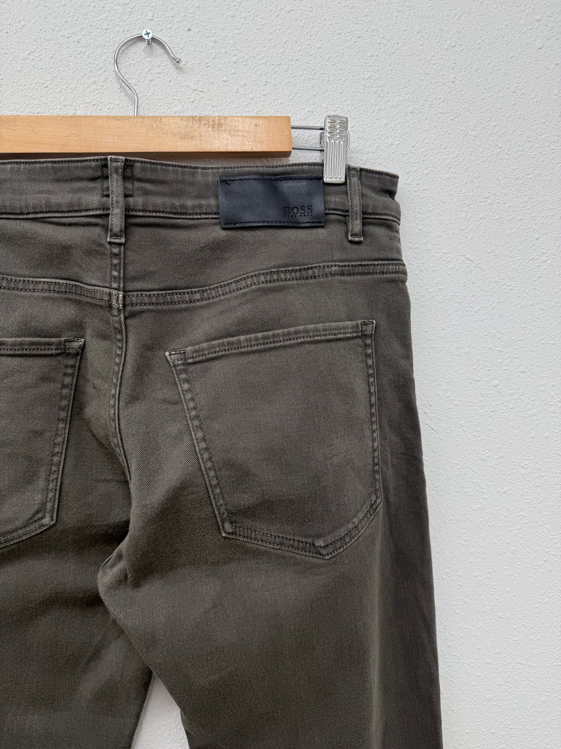 BOSS 히든 워싱 그레이 팬츠 상품이미지7