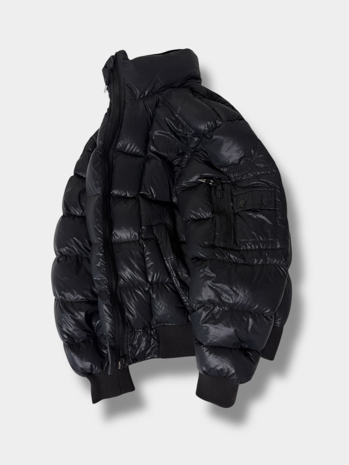 노스페이스 루즈핏 해외판 구스다운 블록 투웨이 패딩 상품이미지3