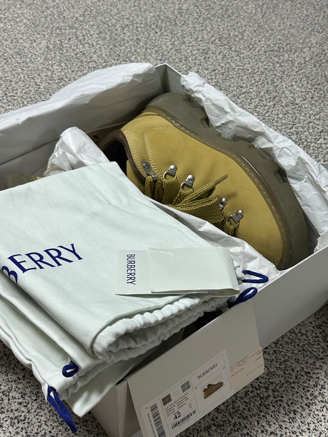 [42] 버버리(burberry) 트랙부츠 마닐라 상품이미지2