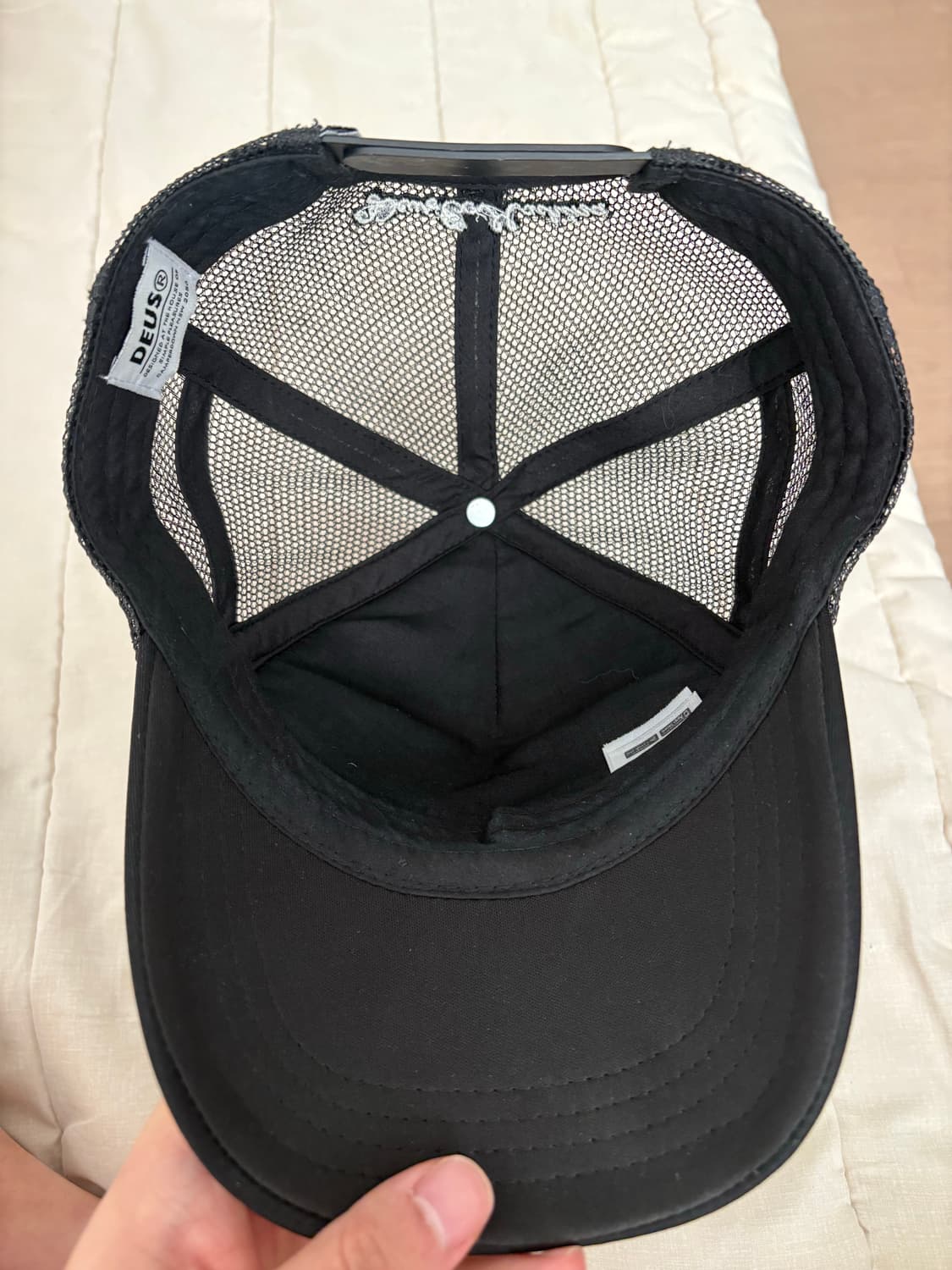 데우스 엑스 마키나 포튜이티 트러커 캡 블랙 상품이미지5