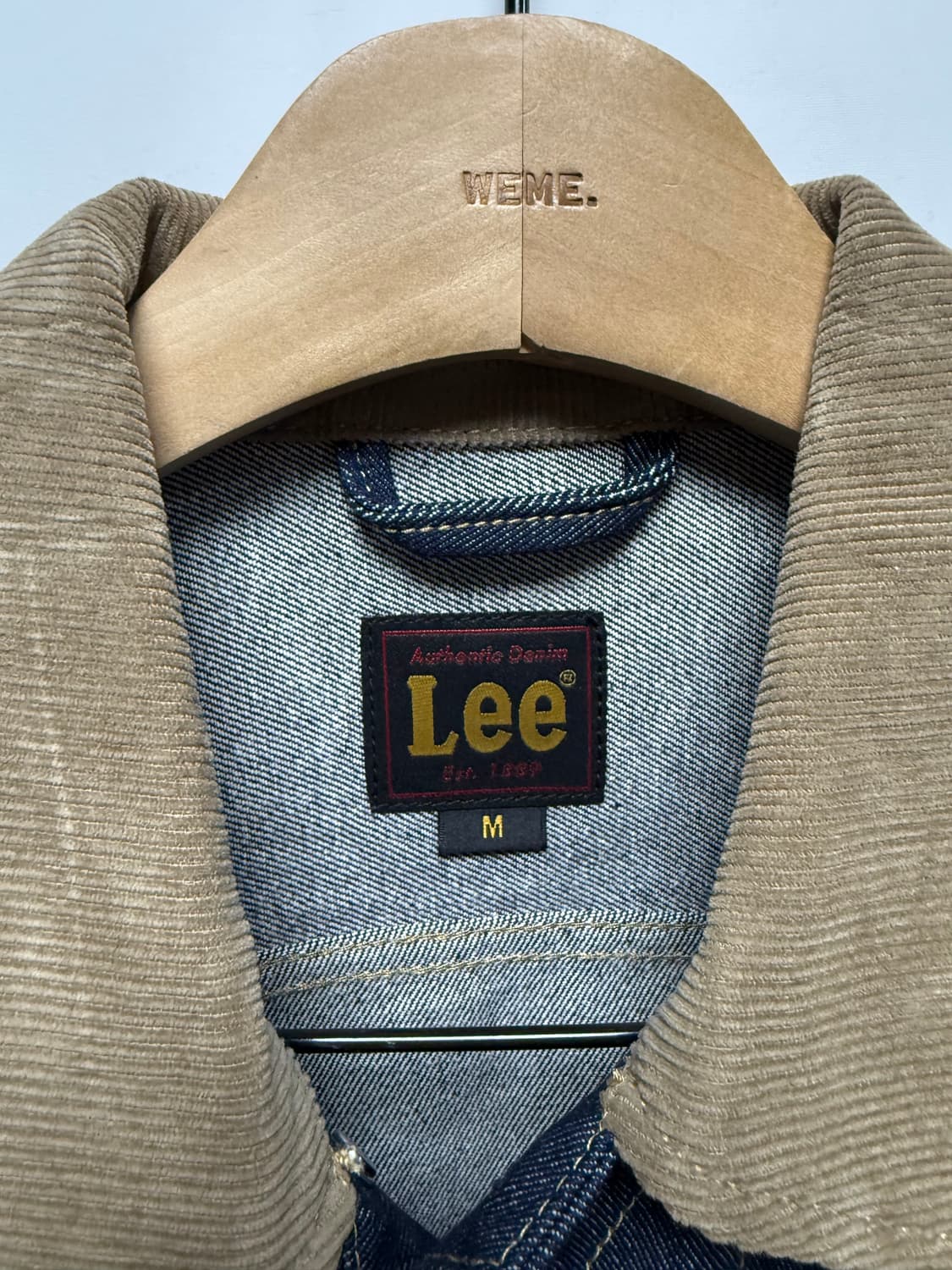 (새상품)LEE 리 인디고 데님자켓 상품이미지4