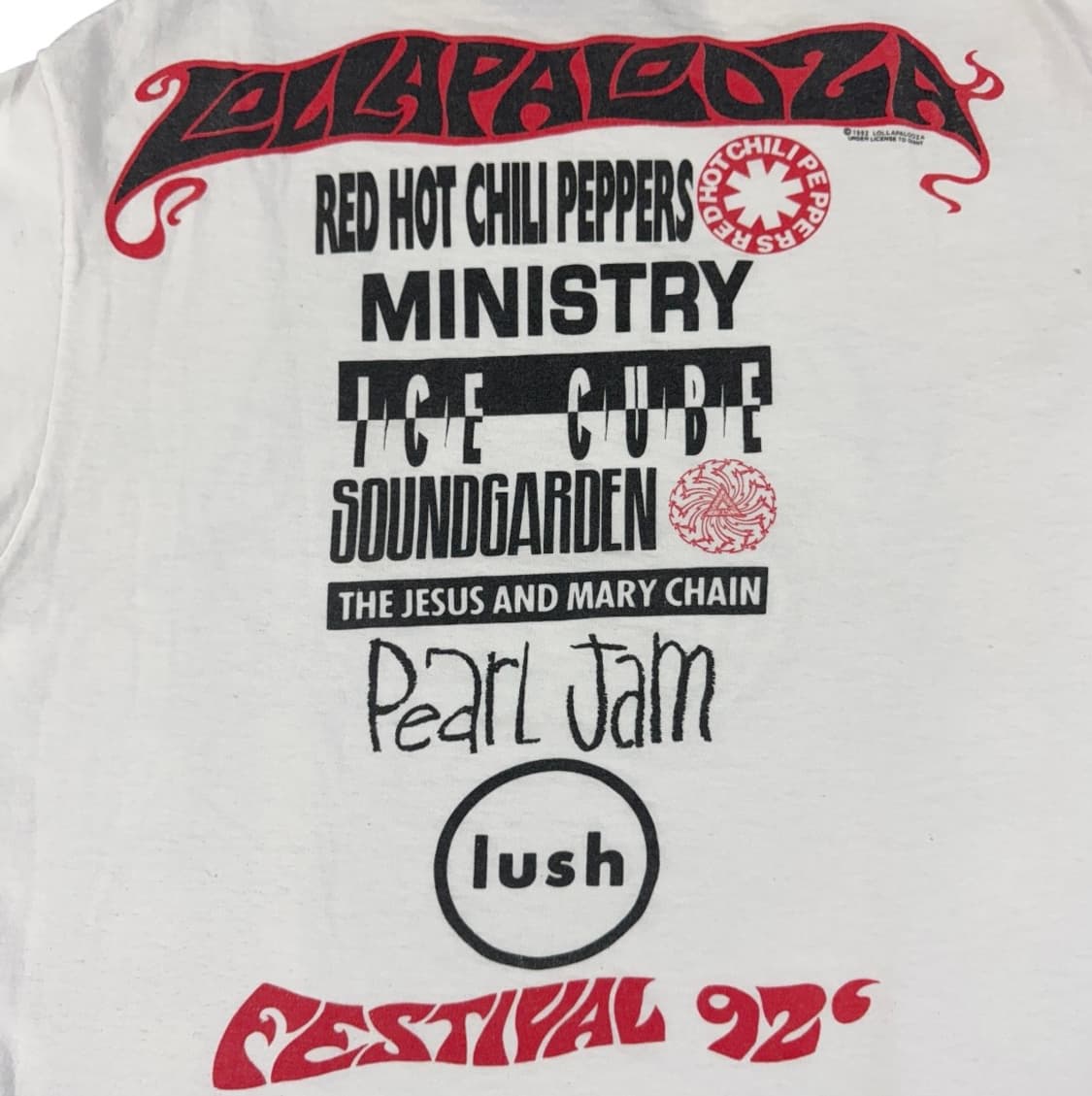 빈티지 90s Lollapalooza 롤라팔루자 페스티벌 티셔츠 상품이미지6