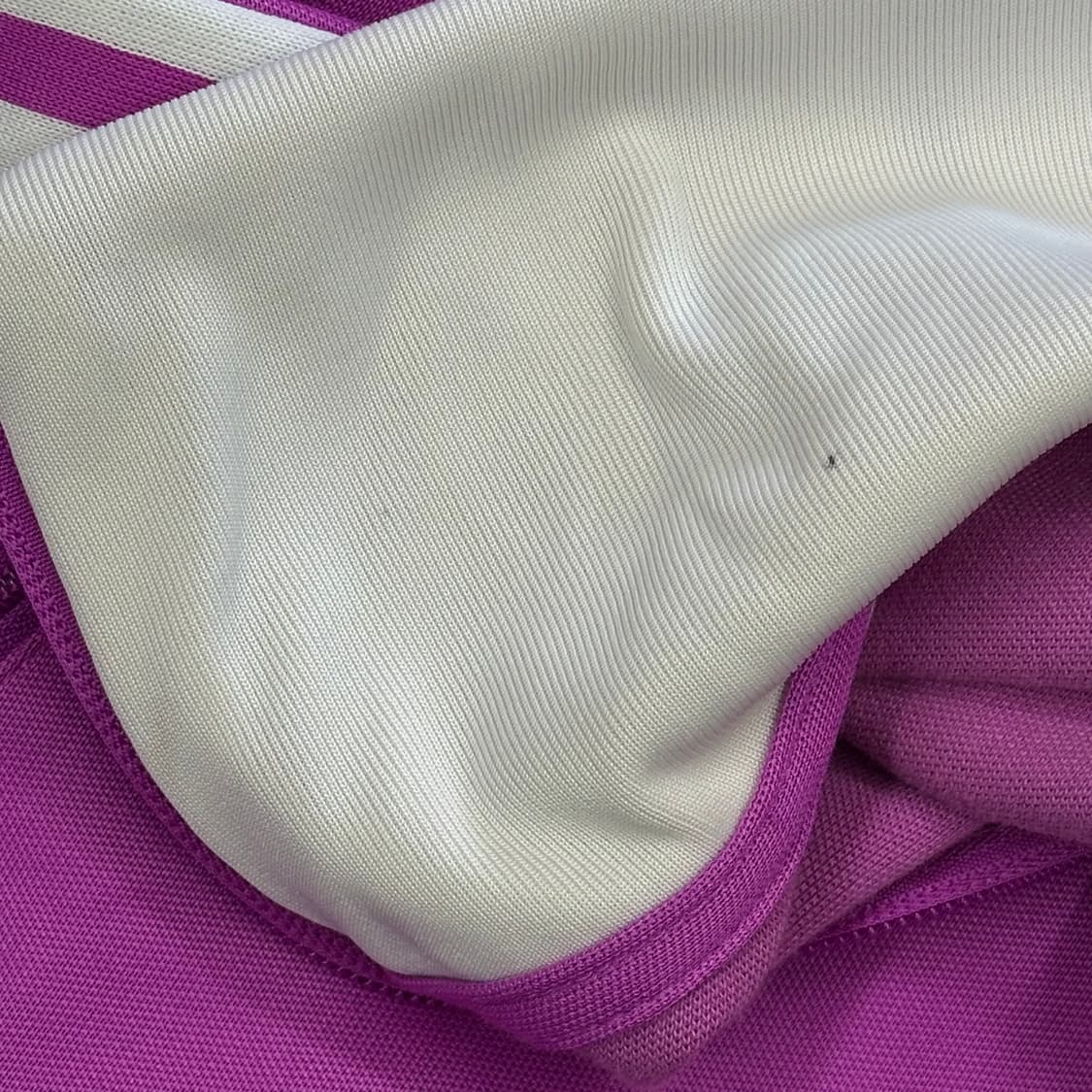 XS 아디다스 퍼플 화이트 트랙탑 상품이미지7