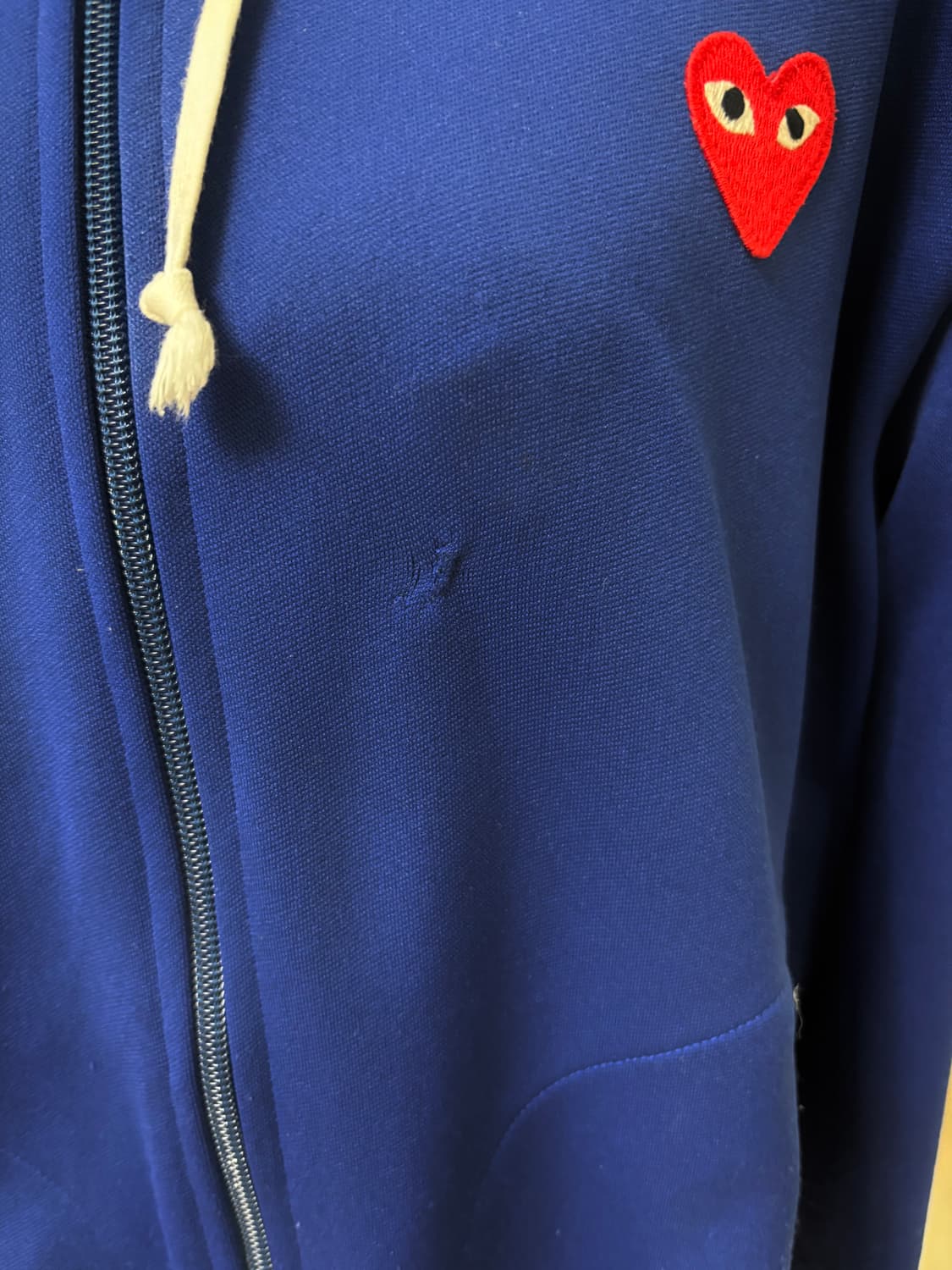 꼼데가르송 PLAY 후드집업 M 상품이미지2