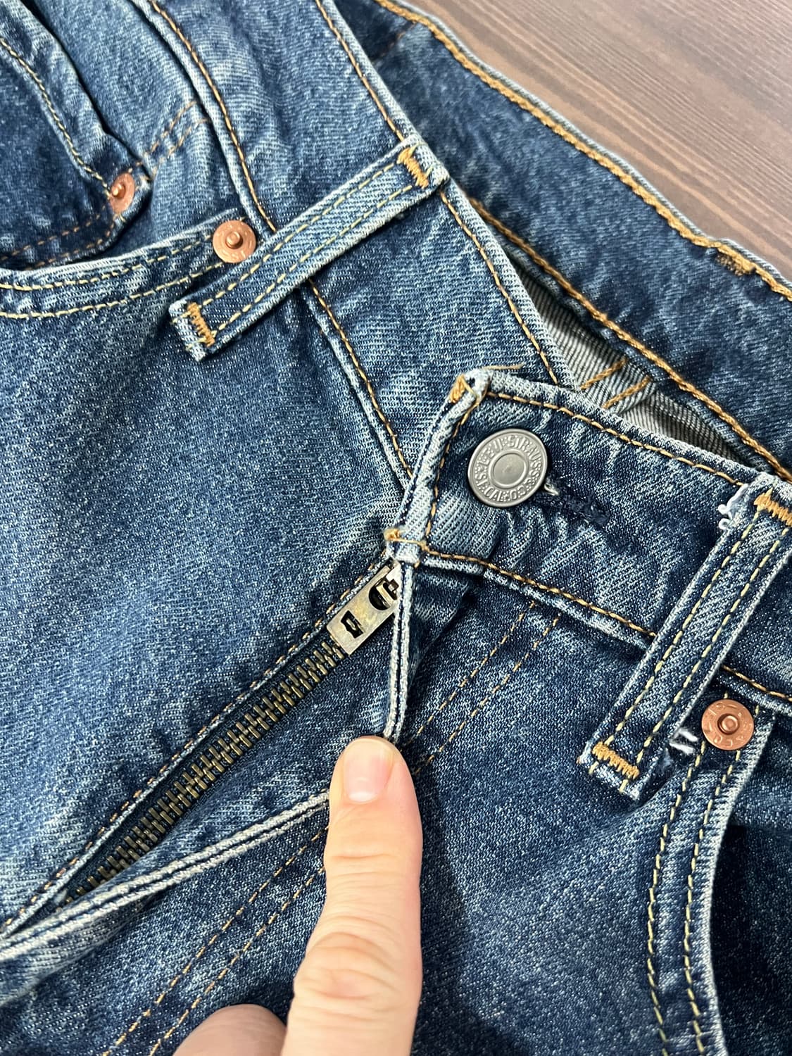 Levis 리바이스 505 레귤러 스트레이트 데님 팬츠 상품이미지5