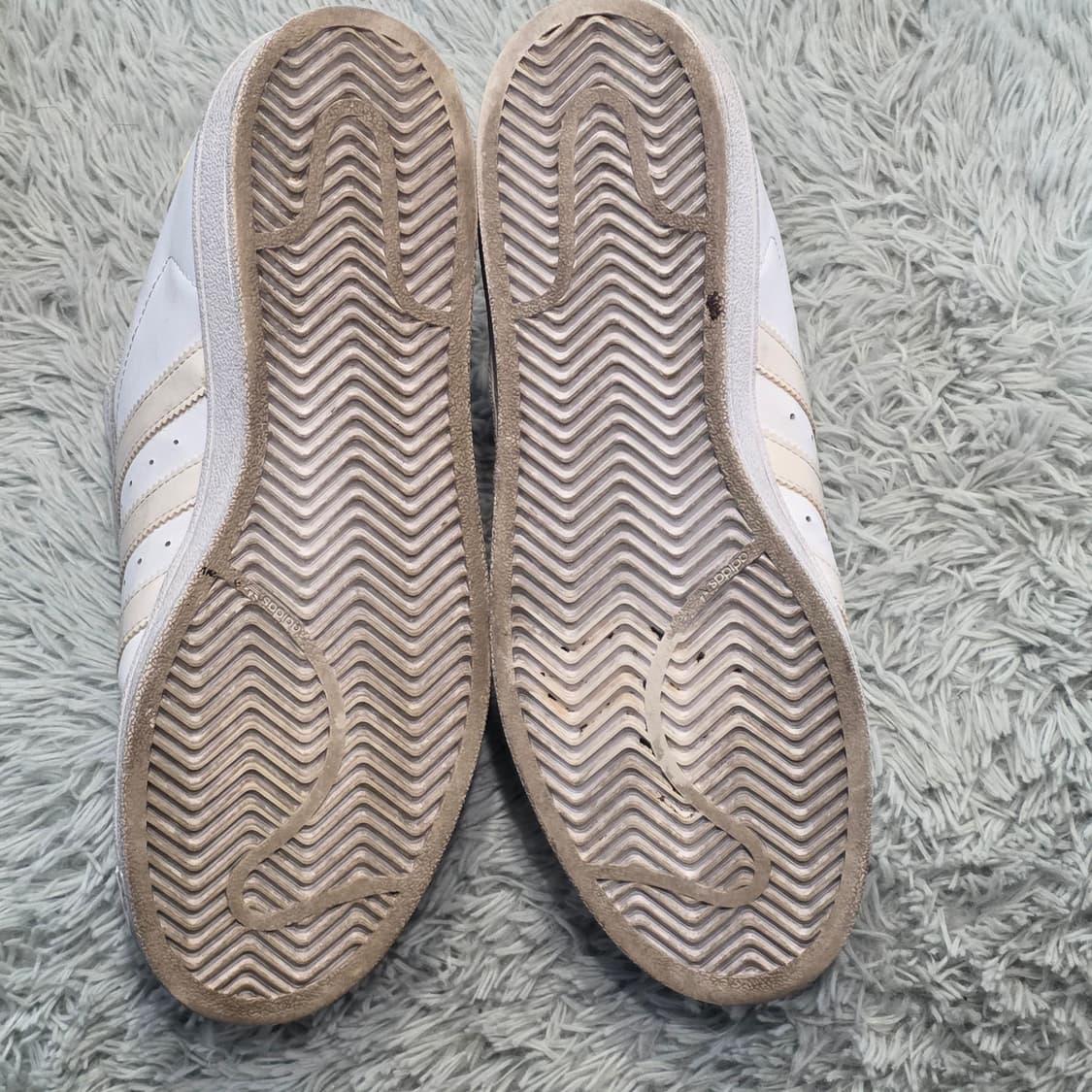 2w-25:아디다스 오리지널스 슈퍼스타 화이트 255cm 상품이미지9