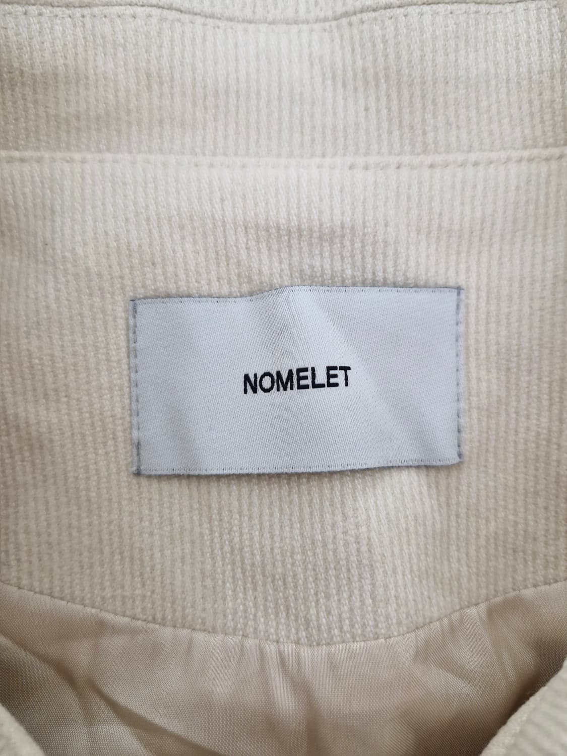 노멜렛(NOMELET)매그놀리아 크롭 자켓 크림 상품이미지6