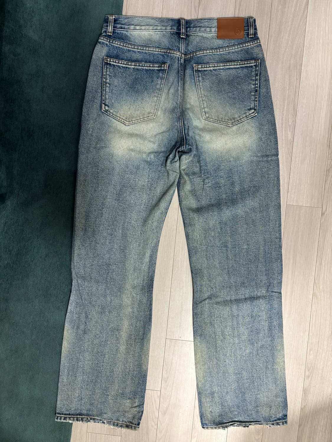 RECTO 렉토 디스트로이드 루즈핏 데님 청바지 상품이미지3