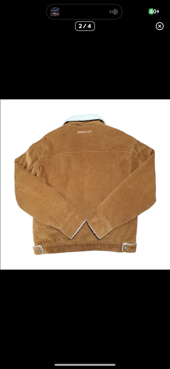 (바배) 아워히스토리 코듀로이 양털 자켓 상품이미지2