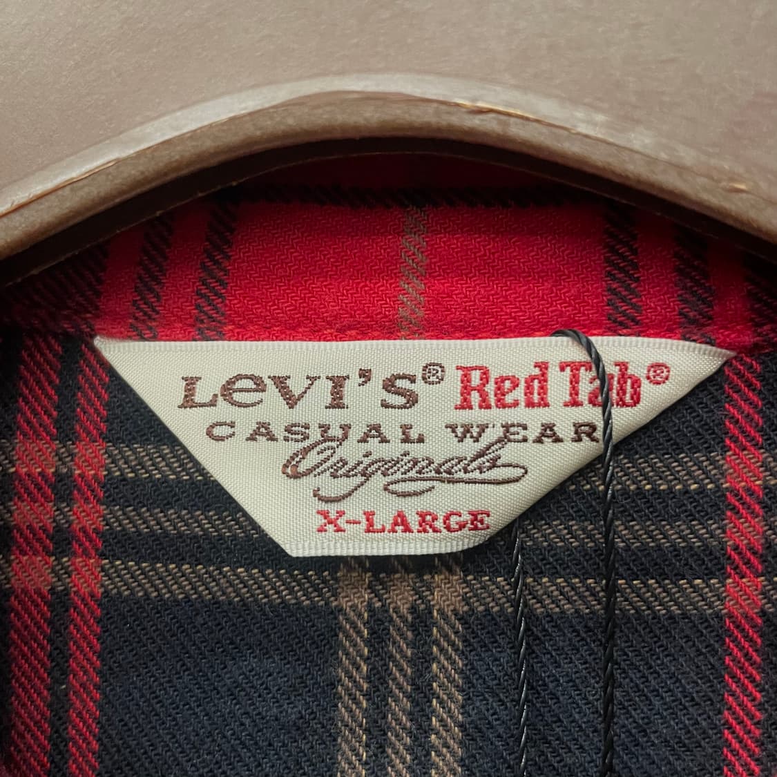 리바이스 레드 탭 체크 펄 스냅 포켓 웨스턴 셔츠 상품이미지7