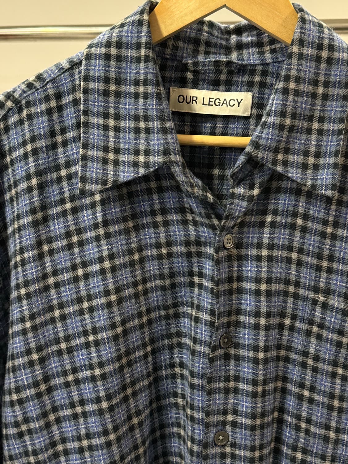 OUR LEGACY — Above Shirt Cantrell Check 상품이미지6