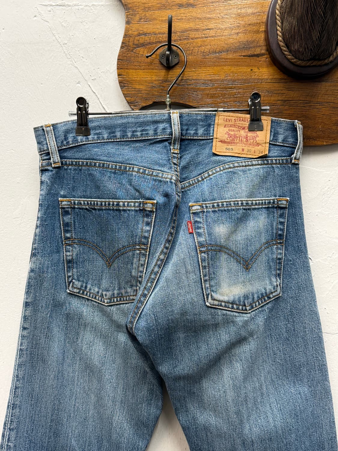 Levi's 505 Regular Straight Denim Pants 상품이미지2